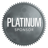PLATINUM Sponsor Badge.
